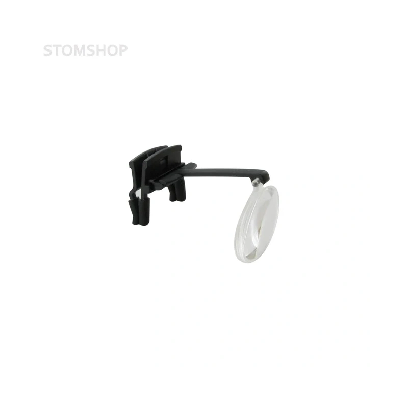 Eschenbach LaboCLIP - лупа монокулярная с креплением на клипсе, диаметр линзы 40 мм, увеличение 4.0х, рабочее расстояние 55 мм | Eschenbach Optik (Германия)
