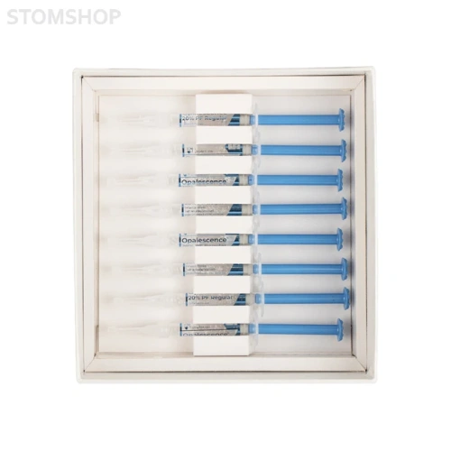 Opalescence PF 20% Regular Patient Kit - набор для домашнего отбеливания зубов, 8 шприцев | Ultradent (США)