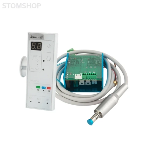Mercury STAR 800EM - встраиваемый бесщеточный электрический микромотор с фиброоптикой, в комплекте с блоком управления и шлангом | Mercury (Китай)