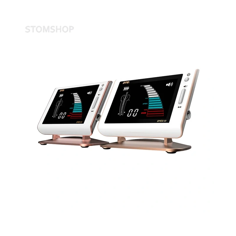 DTE DPEX III golden standard - цифровой апекслокатор повышенной точности, с цветным дисплеем, цвет белый с голубым | DTE (Китай)