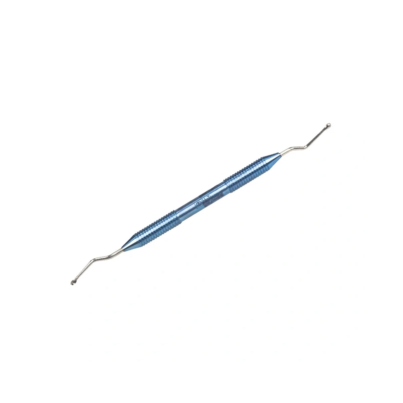 11-05 - ложка кюретажная изогнутая длинная средняя 2,8 | Экрадент (Россия)