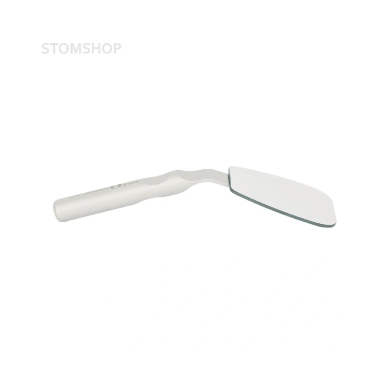 Photography Mirrors Rhodium FS - родиевое зеркало для дентальной фотографии с ручкой, окклюзионное, размер 66x95 мм | Hahnenkratt (Германия)