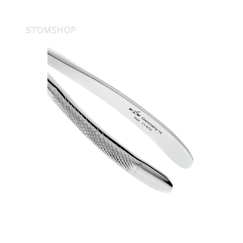Щипцы для удаления зубов верхние для третьих моляров (11-67A) | HLW Dental Instruments (Германия)
