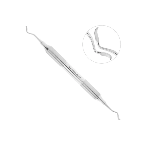 Скейлер пародонтологический, форма T2/3, ручка DELUXE, диаметр 10 мм | HLW Dental Instruments (Германия)