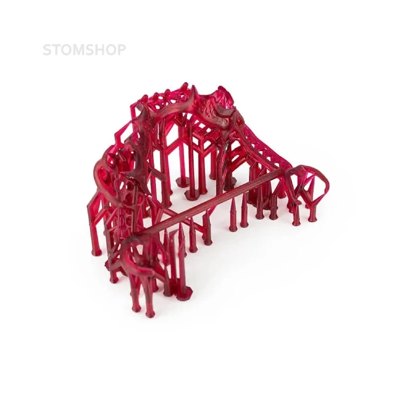HARZ Labs Dental Cast Cherry Pro - фотополимерная смола, цвет вишневый, 0.5 кг | HARZ Labs (Россия)
