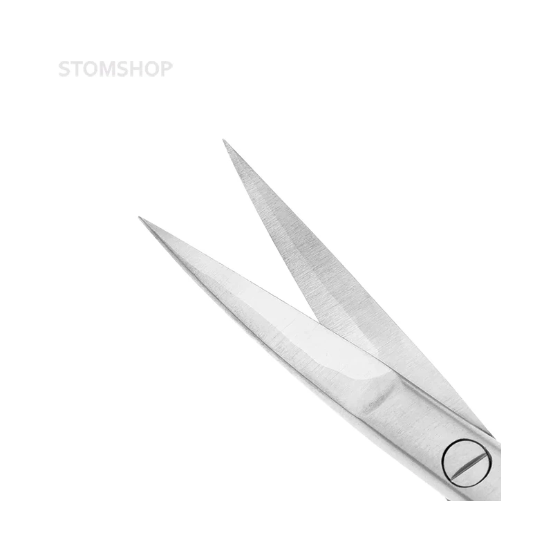 Ножницы хирургические изогнутые Castroviejo-Gomel TC, 140 мм | HLW Dental Instruments (Германия)