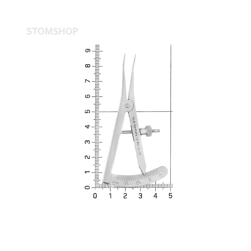 Кронциркуль, 0-25 мм, 9 см | HLW Dental Instruments (Германия)