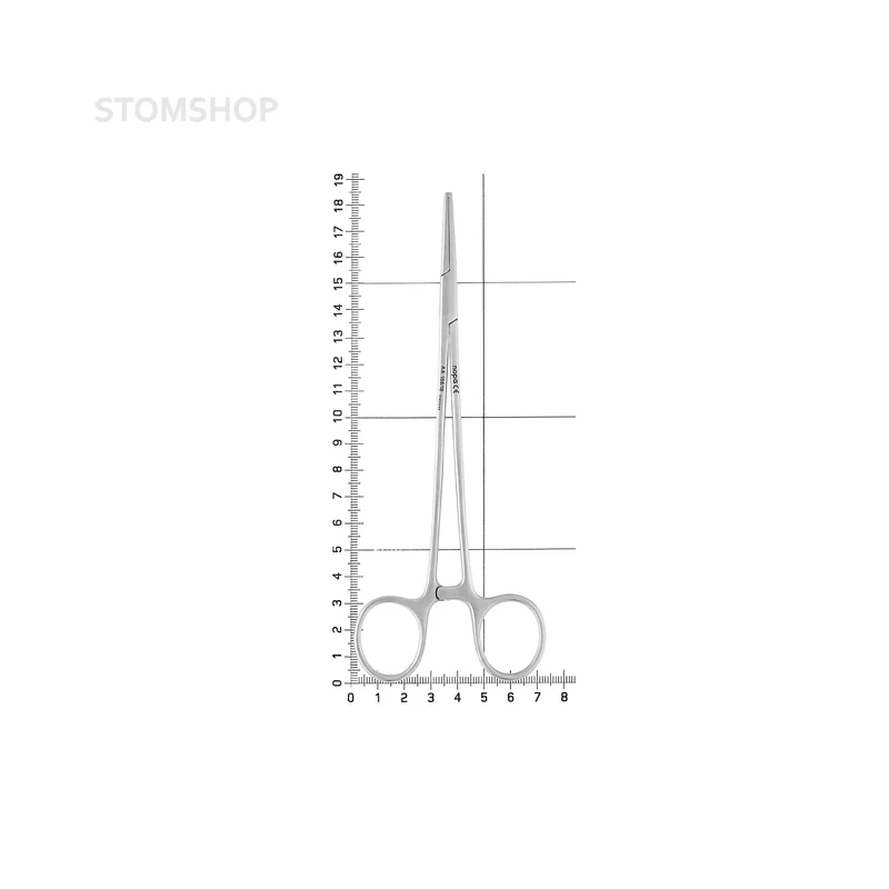 HALSTED - зажим для артерии, прямой, 18,5 см | Nopa Instruments (Германия)