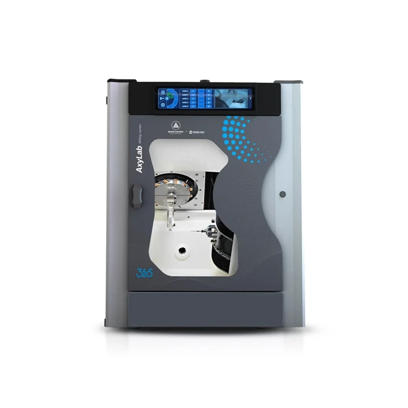 AxyLab - компактный 5-осевой фрезерный станок для сухой и влажной обработки | Dental Machine (Италия)