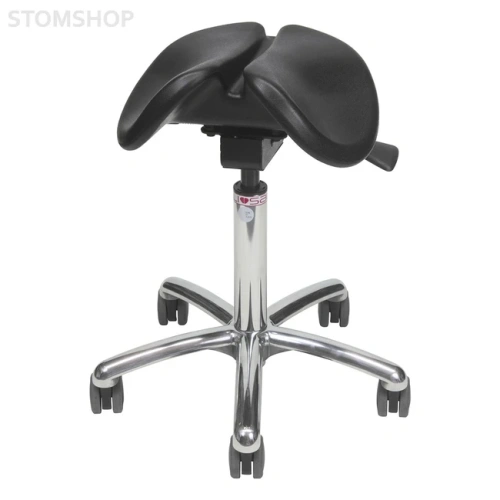 Salli Slim Tilt - эргономичный стул-седло с уменьшенным сиденьем и регулировкой наклона, полиуретан | Salli (Финляндия)