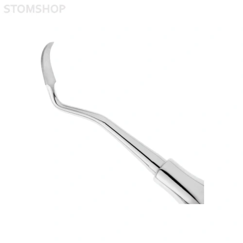 Скейлер пародонтологический, форма T2/3, ручка DELUXE, диаметр 10 мм | HLW Dental Instruments (Германия)