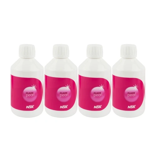 Prophy-Mate FLASH pearl (4 Bottle) - порошок для Prophy-Mate neo (4 банки по 300 мл упакованные в коробку) | NSK Nakanishi (Япония)