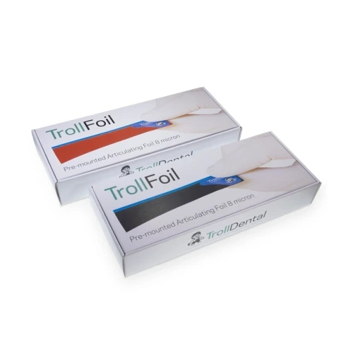 Troll Foil RED - фольга артикуляционная, красный цвет | Troll Dental (Швеция)