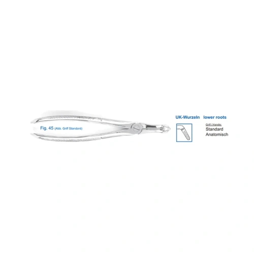 Щипцы для удаления зубов нижние корневые (12-45) | HLW Dental Instruments (Германия)