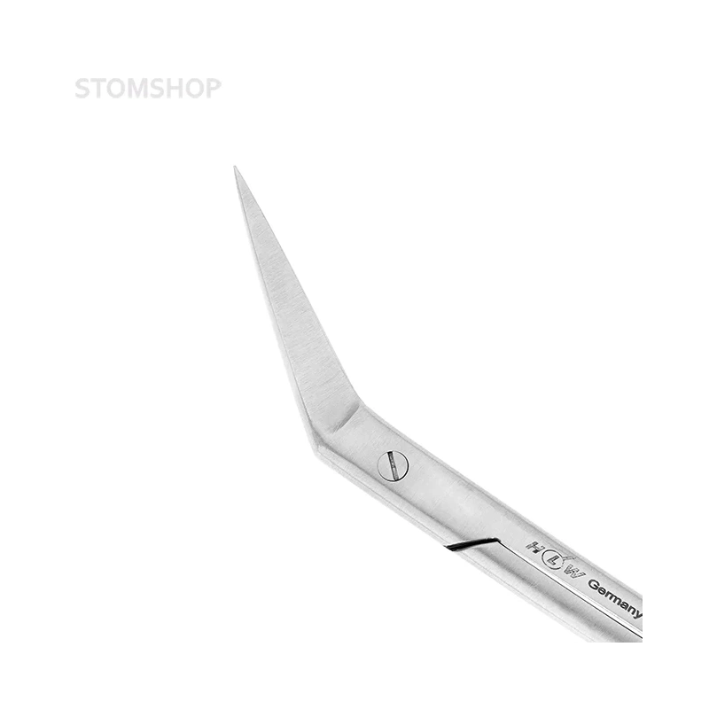 Ножницы хирургические угловые Fadenschere, 115 мм | HLW Dental Instruments (Германия)