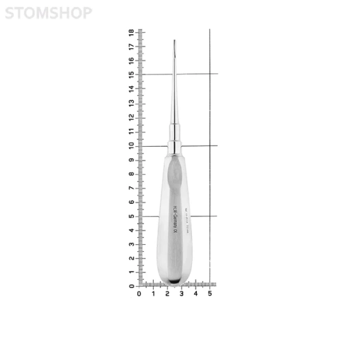 Люксатор прямой удлиненный, 2 мм | HLW Dental Instruments (Германия)