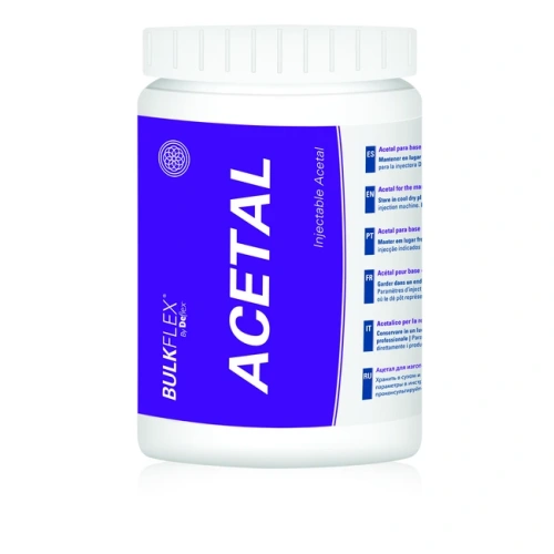 Deflex Acetal - ацетал для изготовления частичных протезов и кламеров, 20 гранул в банке | Nuxen (Аргентина)