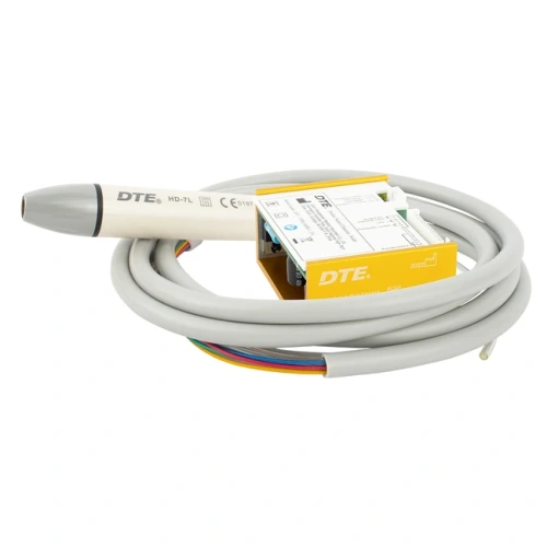 DTE-V3 LED - встраиваемый ультразвуковой скалер с фиброоптикой, съемный автоклавируемый наконечник, 6 насадок в комплекте | DTE (Китай)