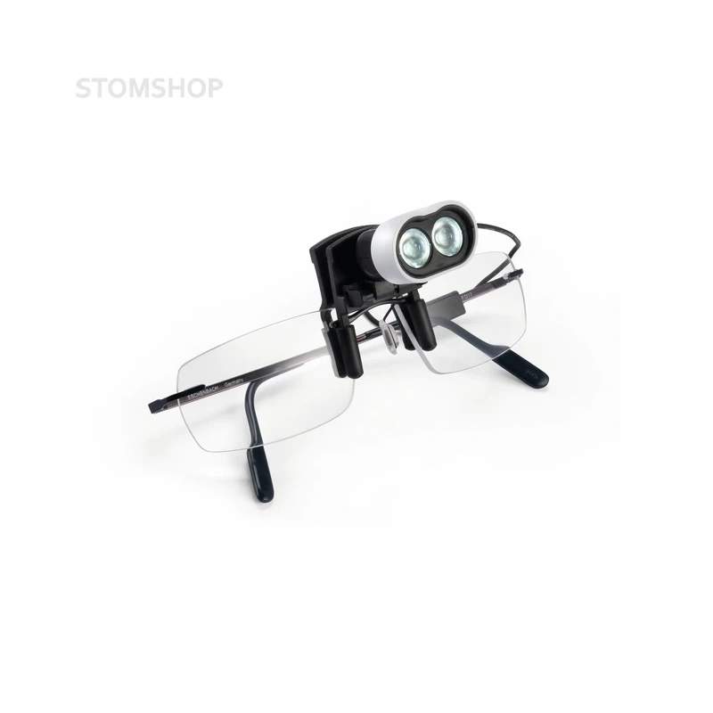 Eschenbach Headlight LED - светодиодная подсветка с зажимом для крепления на очки | Eschenbach Optik (Германия)