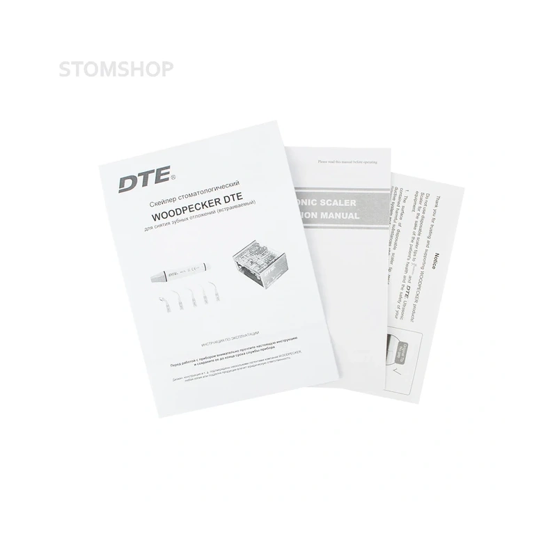 DTE-V3 LED - встраиваемый ультразвуковой скалер с фиброоптикой, съемный автоклавируемый наконечник, 6 насадок в комплекте | DTE (Китай)