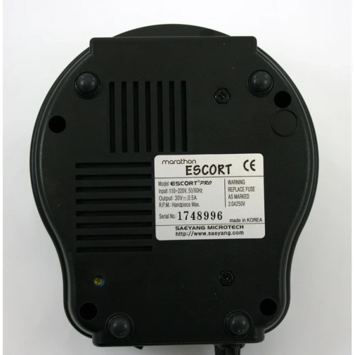 Marathon Escort II PRO - косметологический аппарат для маникюра с наконечником H35LSP, 35000 об/мин, 45 Вт, педаль SFP-22 | Saeyang Microtech (Ю. Корея)