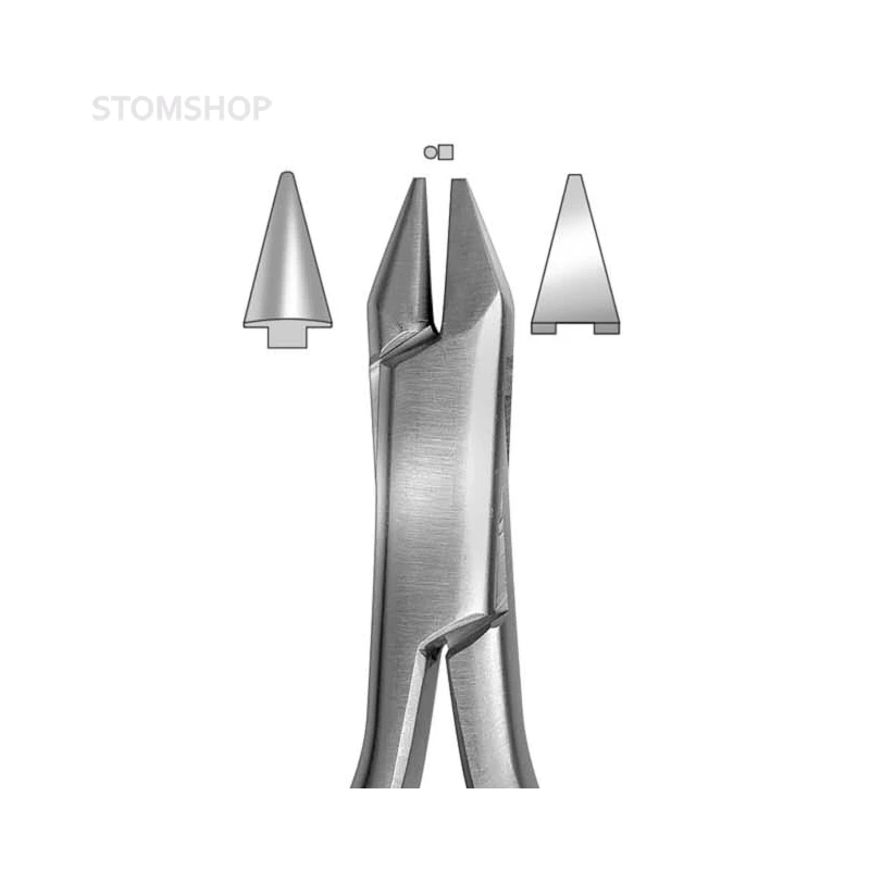 HSL 4011-13 - щипцы ортодонтические Angle(Bird Beak) 139 для изгибания проволок, 120 мм | Karl Hammacher GmbH (Германия)
