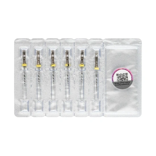 RCS Silver Orifice - машинные файлы, размер 17/08 (Open File), длина 19 мм, 6 шт. | Ramo Medical (Китай)