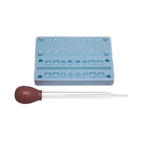 Матрица силиконовая для изготовления восковых заготовок, окклюзионная поверхность боковых зубов L30 | Song Young (Тайвань)