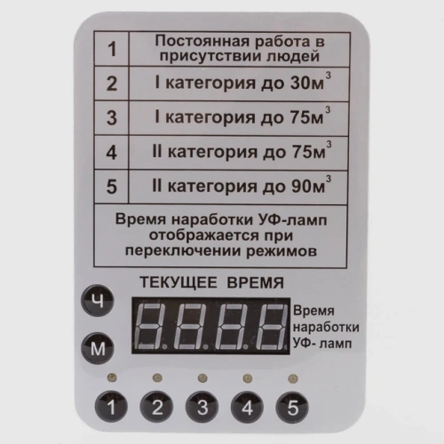 СПДС-90-Р - рециркулятор ультрафиолетовый бактерицидный настенный - потолочный, 2 лампы по 30 Вт, 90 куб. м в час, белый корпус | СПДС (Россия)