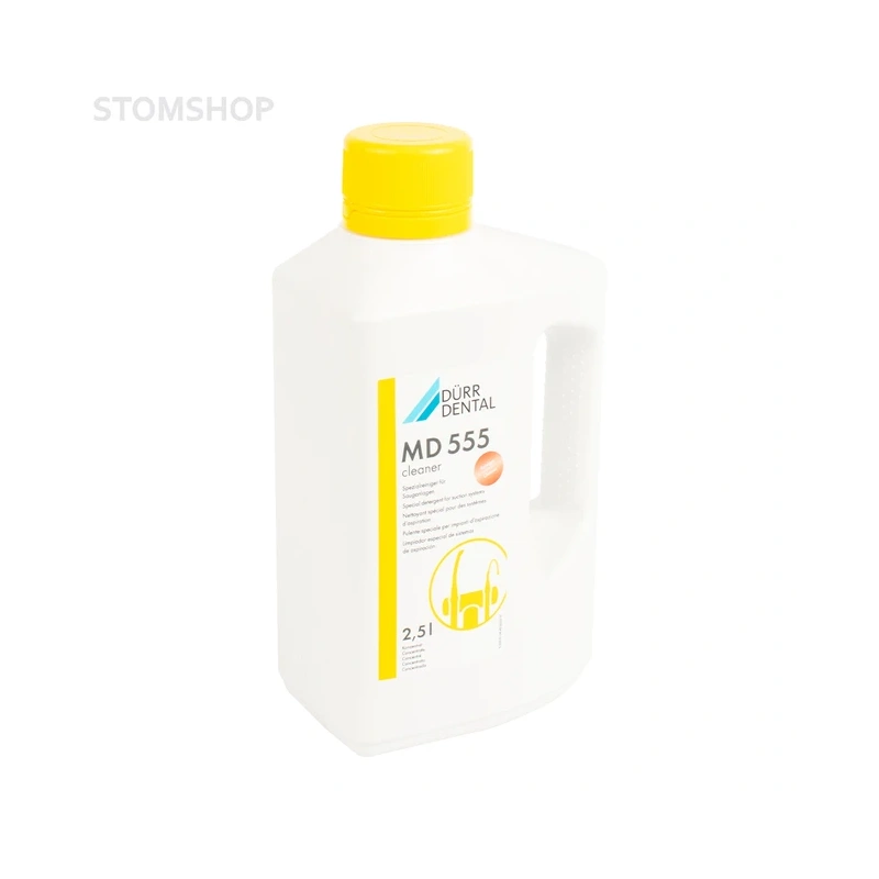 MD 555 cleaner - средство для очистки аспирационных систем, 2,5 л | D?rr Dental (Германия)