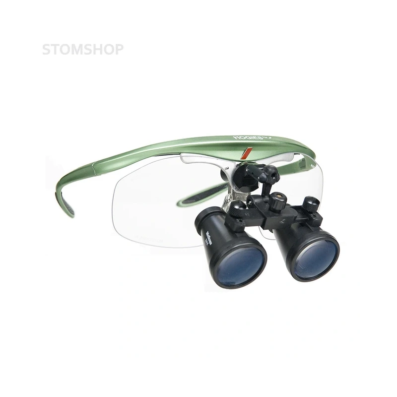 Hogies MiniScope Galilean Loupes - бинокулярные лупы системы Flip-up на оправе, увеличение 2.5x/3.0x | Hogies (Австралия)